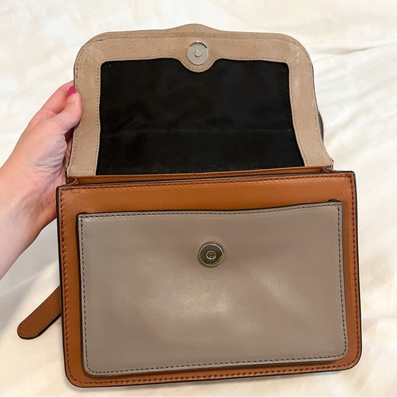 Rebecca Minkoff Leather and Suede Bag - Picture 2 of 14